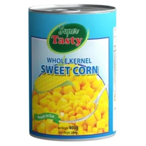 Super Tasty Whole Kernel Sweet Corn 400G Canned