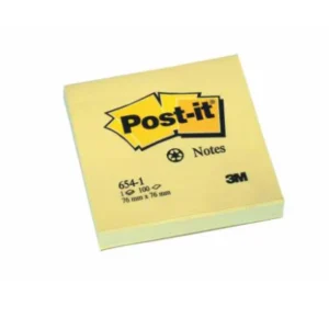 3M Post-It Pad 3" x 3" 654