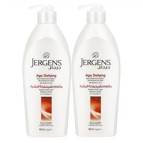 Jergens Age Defying Moisturizer Lotion 400 ml x 2