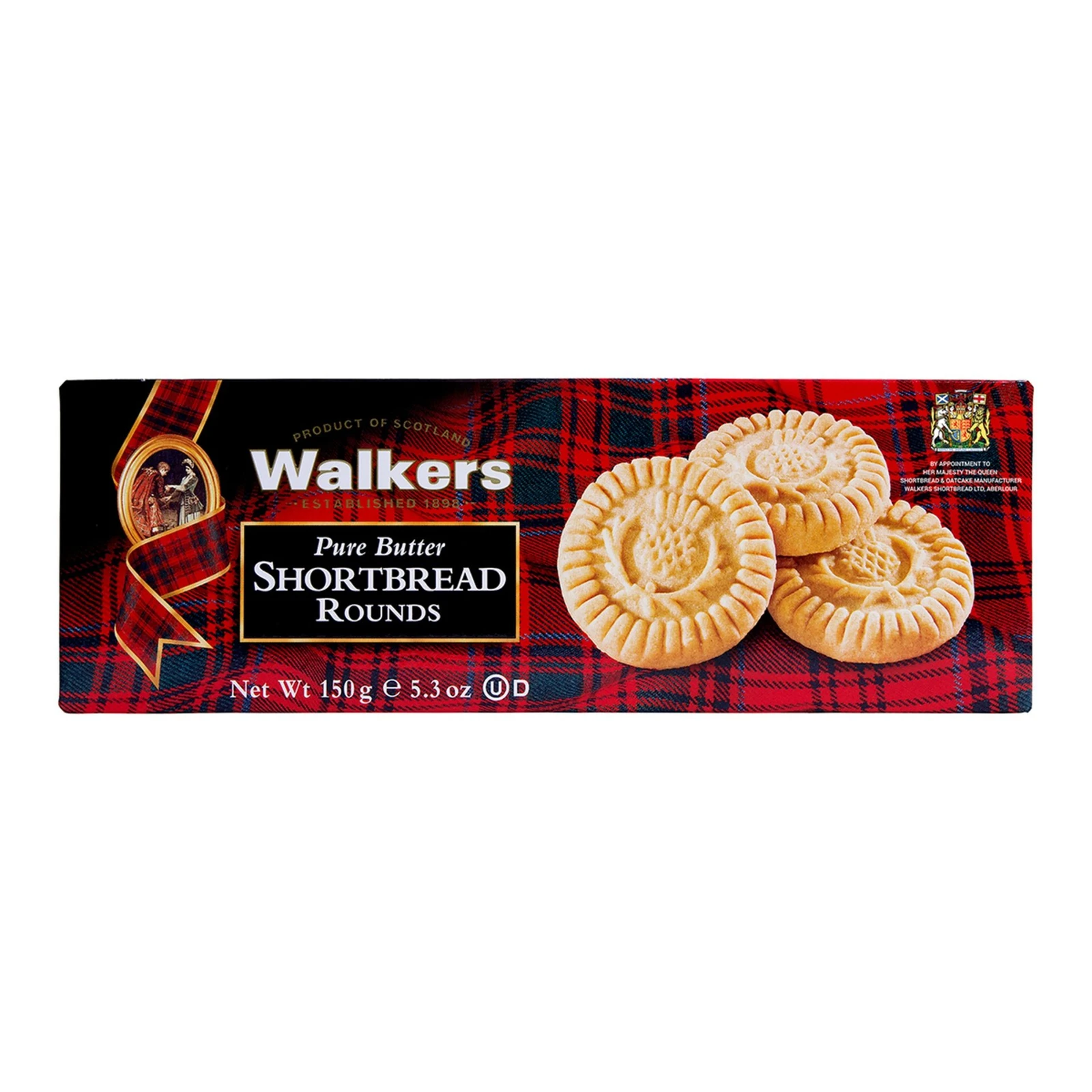 Walkers Shortbread Round Biscuits 150gm