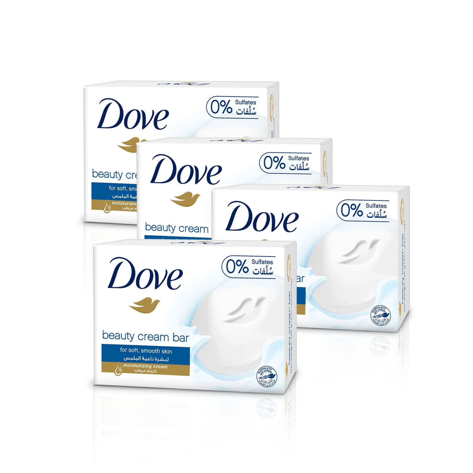 Dove Beauty Cream Bar, 72 x 125g