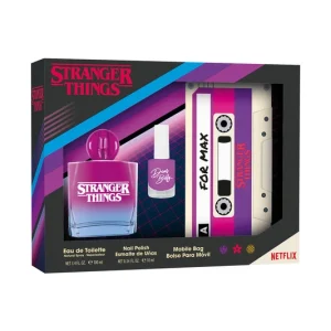 Air-Val Netflix Stranger Things Edt 100 ml + Nail Polish + Mobile Bag Gift Set