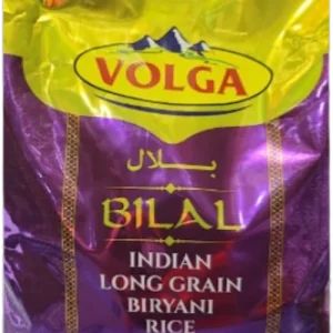 Volga Bilal Indian Long Grain Biryani Rice 5 kg