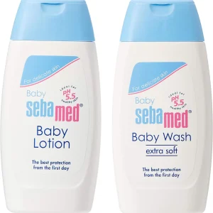 Sebamed Baby Gentle Wash 200ml + Baby Body Lotion 200ml