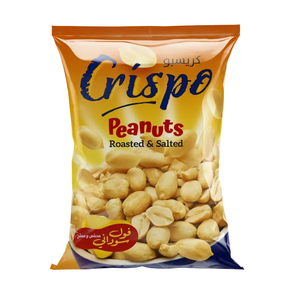 Crispo Roasted & Salted Peanuts  8 x 24 x 13g (Expiry: 23-12-2025)