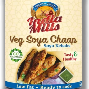India Mills Veg Soya Chaap Kebabs, 850 gm