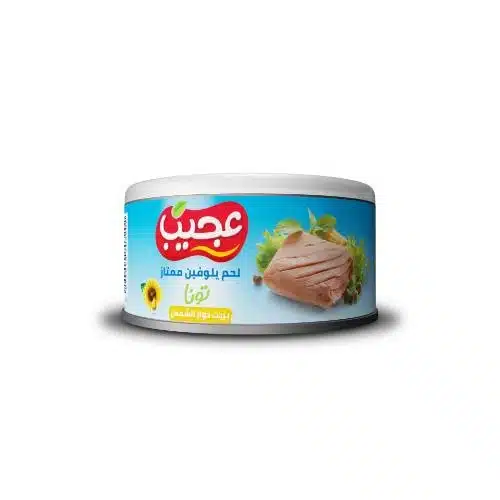 Ajeeb Yellowfin Tuna Sunflower Oil 170g