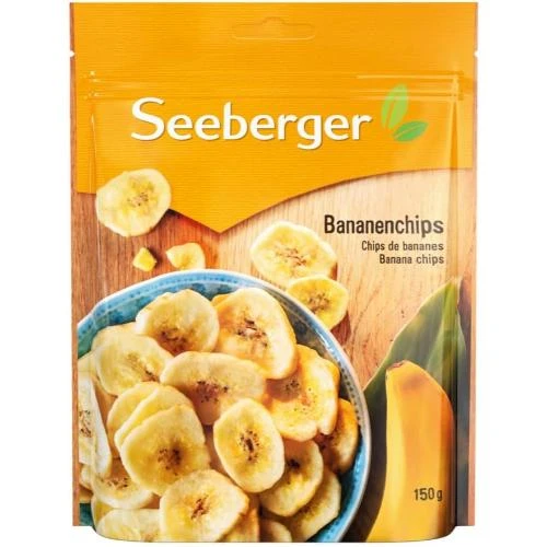 Seeberger Banana Chips 150g