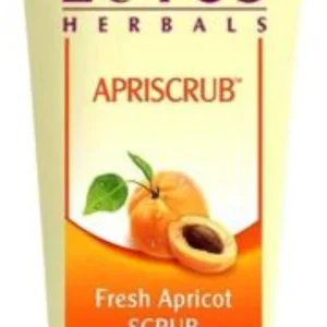 Lotus Herbals Apriscrub Fresh Apricot Scrub, 180Gm