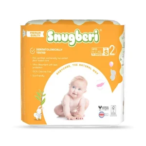 Snugberi Diaper Size 2 Small 4-7kg - Mega Pack 74's