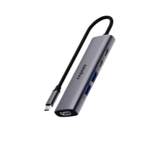 Rapoo XD51 USB-C Multi-function Docking Station Silvery Grey - 13240