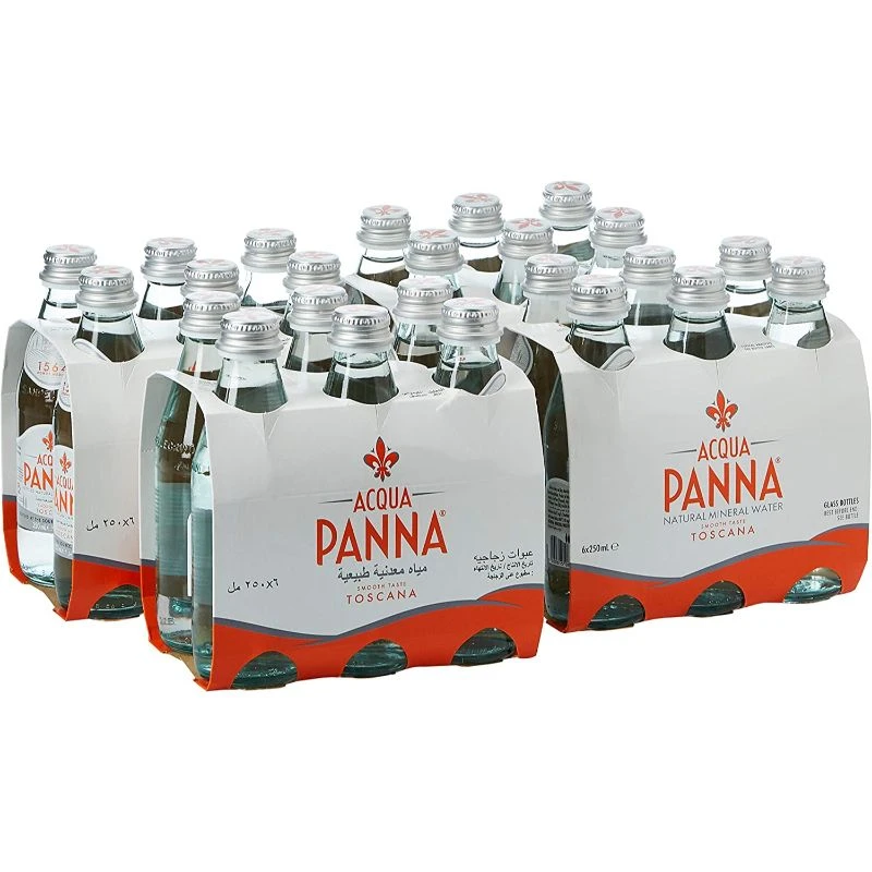 Acqua Panna Still Drinking Water Glass 4 x 6 x 250 ml