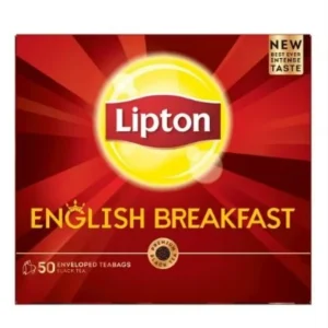 Lipton English Breakfast, 50 Envelope Teabags