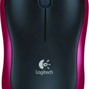 Logitech Wireless Mouse M185 Red 910-002237
