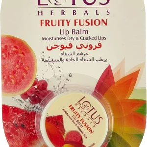 Lotus Herbals Lip Balm Fruity Fusion, 5gm