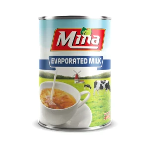 Mina Evaporated Milk 410ml Tin x 48