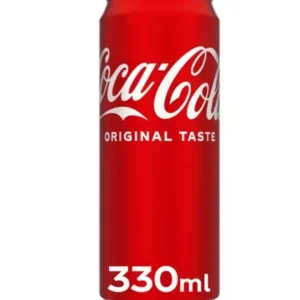 Coca Cola Carbonated Drinks In Can, 330 ml