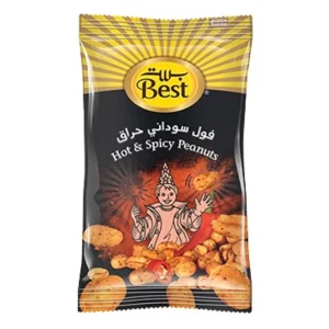 Best Peanuts Hot & Spicy 11Gm, Box Of 30Pcs
