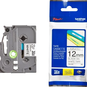 Brother Labelling Tape Cassette Laminated TZE-231 12 x 8mm