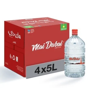 Mai Dubai Bottled Drinking Water 5 Lt Box x 4
