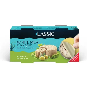 Klassic  White Meat Tuna Solid Olive Oil 160g x 2