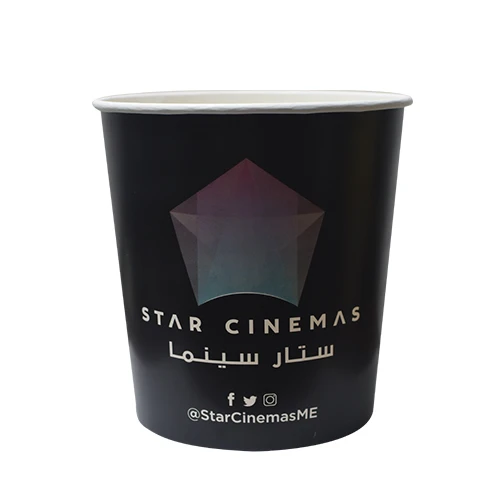 PopCorn Cup 130oz Red 50 Pieces x 6