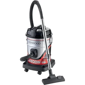 Kenwood Drum Vacuum Cleaner 2200W 25L Tank Vacuum Cleaner With 8M Extra Long Power Cord, Removable & Washable Filter, VDM60.000BR Multicolor