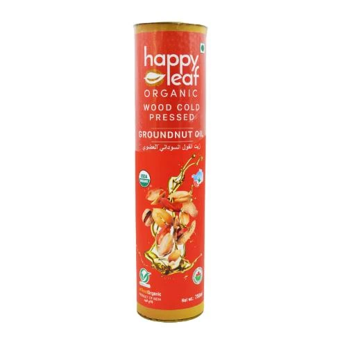 Happy Leaf Organic Groundnut Oil 750ml