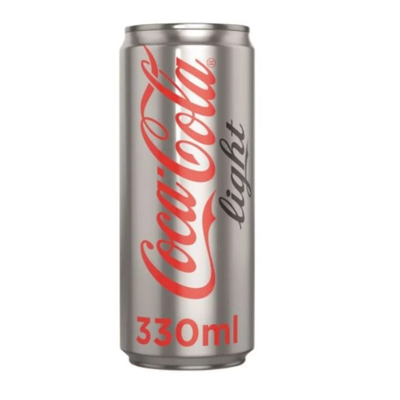 Coca Cola Light Carbonated Drinks Can Carton 4 x 6 x 330 ml