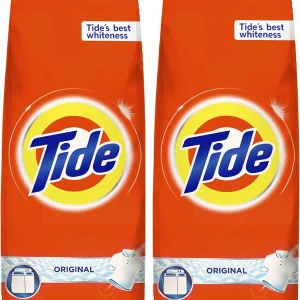 Tide Laundry Detergent Powder Original Scent - 2 x 9 Kg, Blue