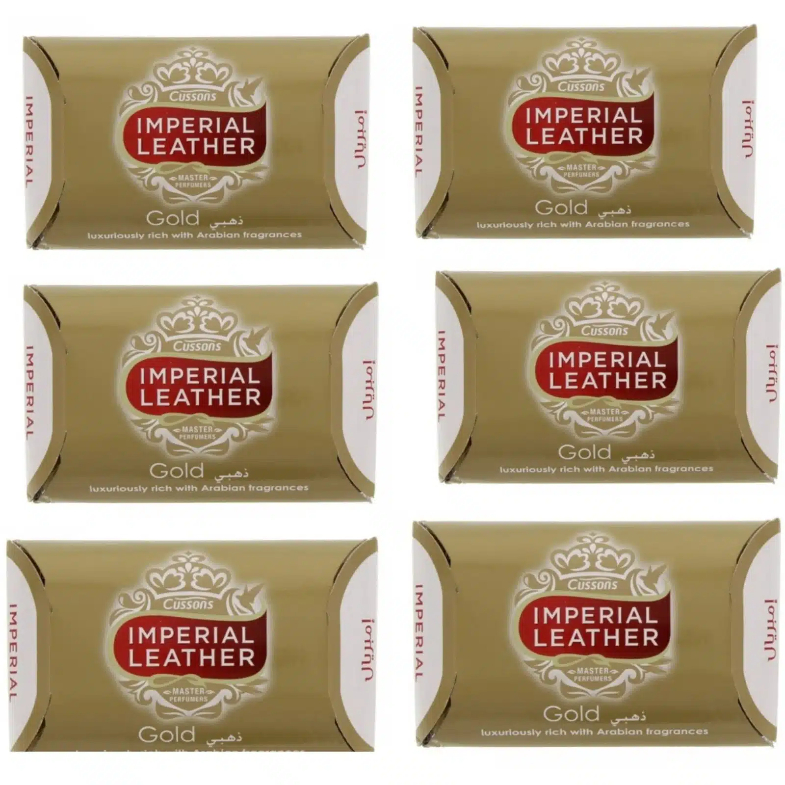 Imperial Leather Soap Gold, 175g x 6