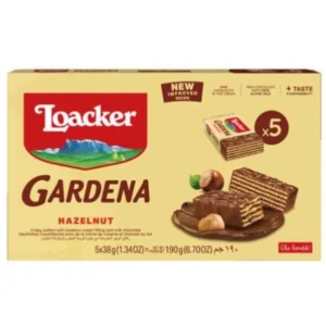 Loacker Gardena Hazelnut Wafers 38g