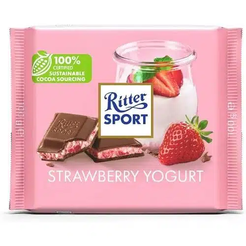 Ritter Sport Strawberry Yogurt Chocolate 100g