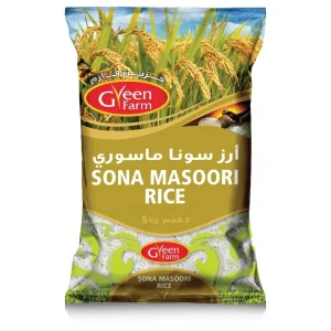 Green Farm Sona Masoori Rice 5Kg