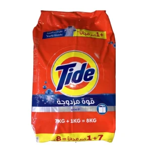 Tide Powder Laundry Detergent, Blue original Scent Pack of 8KG