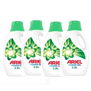 Ariel Automatic Power Gel Laundry Detergent, 4 x 2.8L
