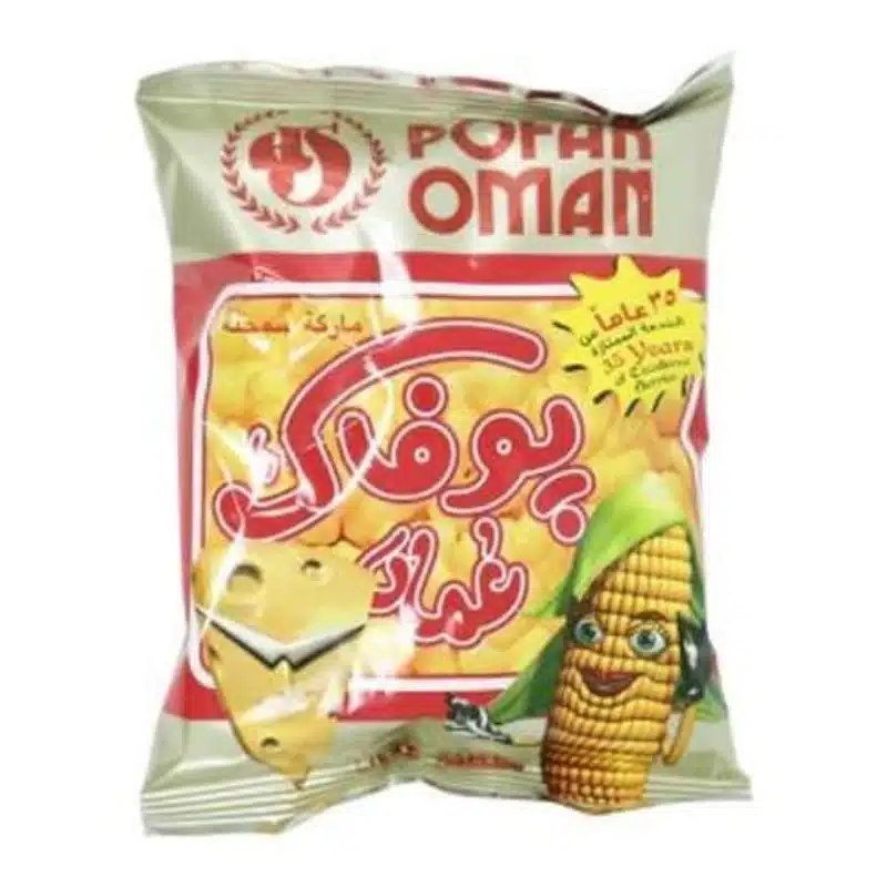 Pofak Oman Chips Cheese Flavour 12g x 50