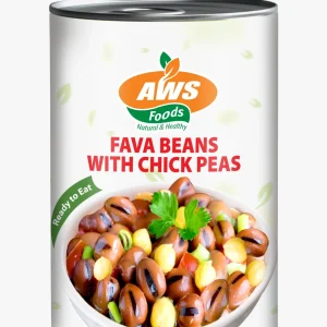 Aws Foods Fava Beans With Chick Peas (Canned) 400G
