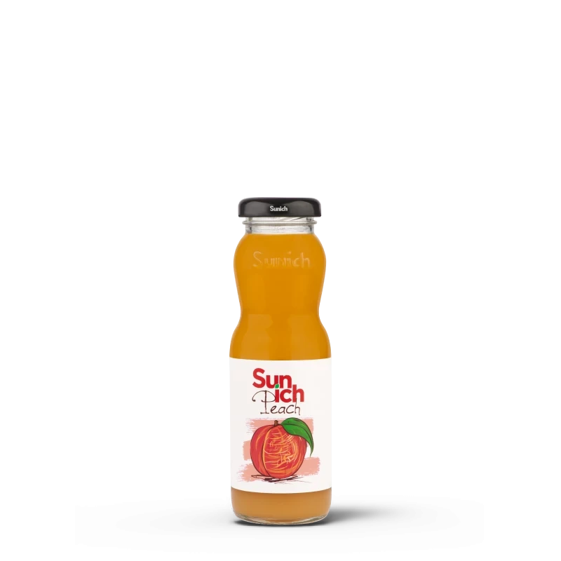 Sunich Peach Nectar Bottle, 12 x 200ml