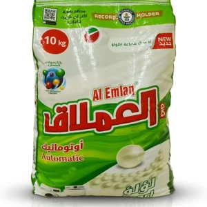 Al Emlaq Powder Detergent, Automatic, 10 Kg Bag, Pearl